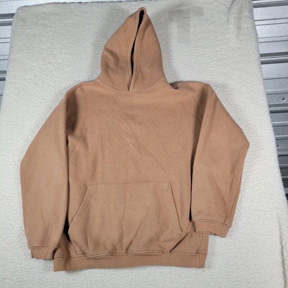 Fudo Other - Fudo Hoodie Kids Size 12 Tan Fleece Lined Athleisure Kangaroo Pocket Pullover